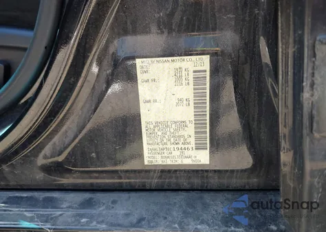 2014 Nissan Altima 2.5 Sv из США, поврежденный, VIN 1N4AL3AP3EC194463